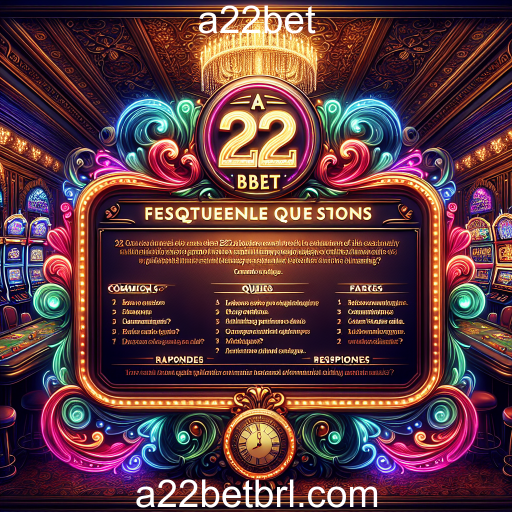 Explorando a Seção de Perguntas Frequentes do a22bet