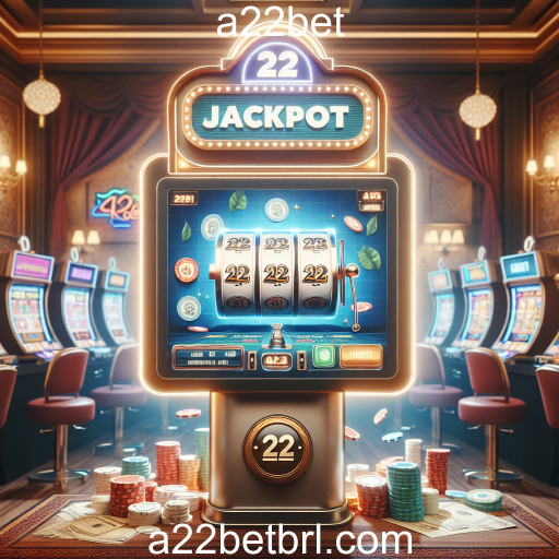 Descubra a Emoção dos Jackpots no a22bet